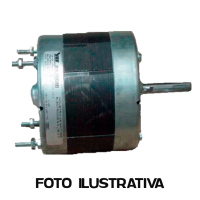 Motor 4 Polos, polo sombreado 3.3 diámetro 1/15 h.p. 50 watts abierto CW Cople